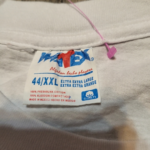 Vintage Cancun Mexico Graphic Tee Parrot Floral Paradise Shirt Size 2XL XXL - Picture 4 of 4